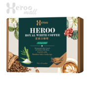 Heroo Royal White Coffee - NO Sugar Added - 21g X 15 SACHETS